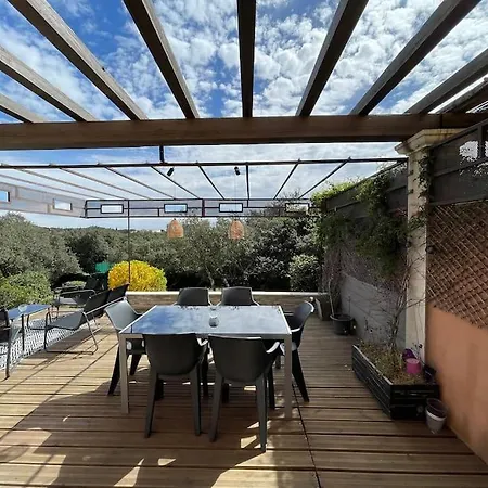 빌라 La Garrigue Nimoise - Piscine Et Climatisation 님